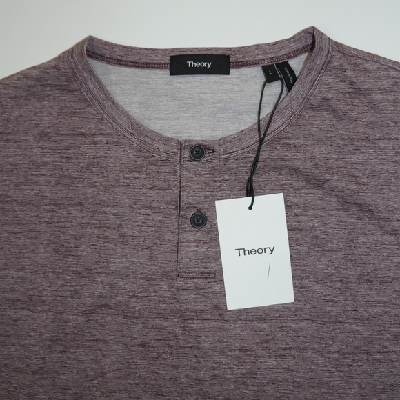 THEORY Gaskell Henley Shirt - Picture 3 of 3